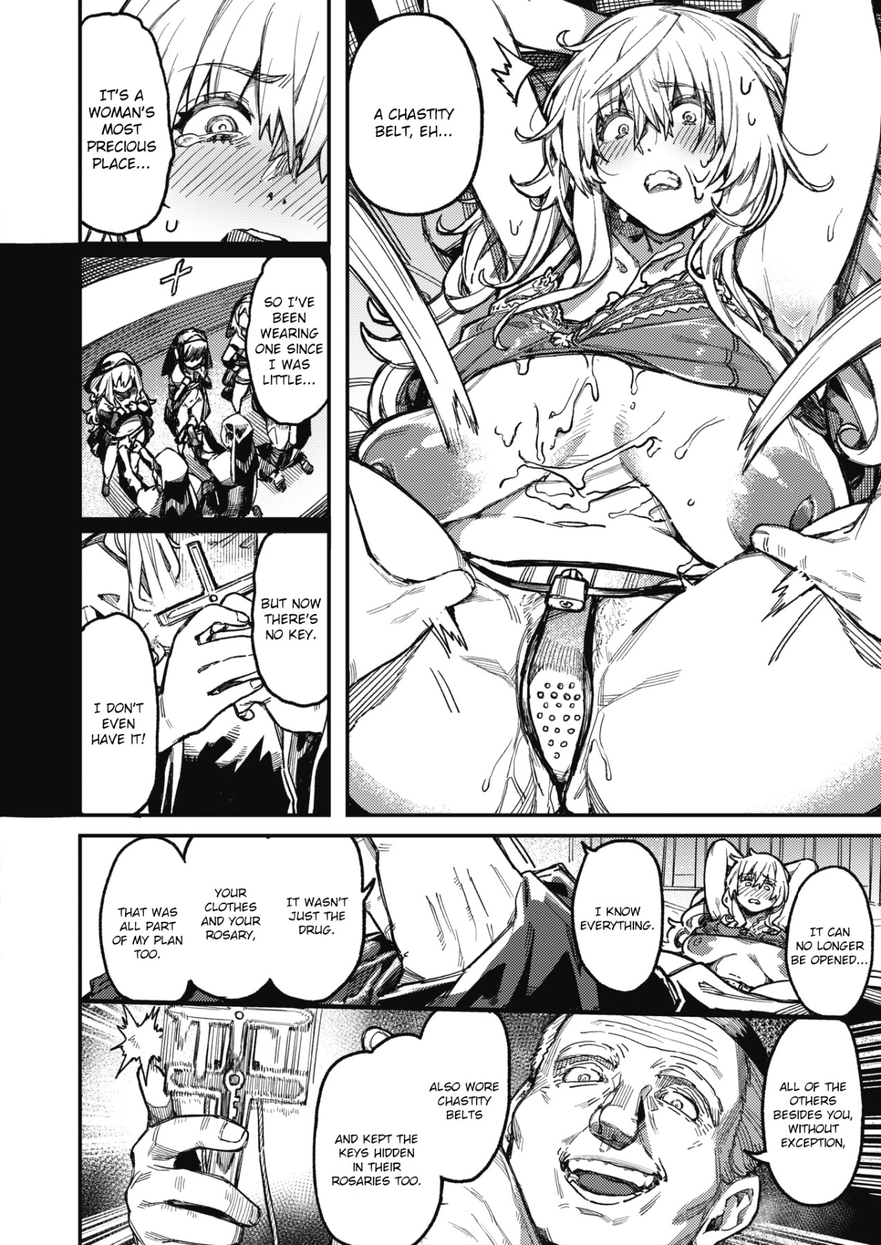 Hentai Manga Comic-A Nun's Screams-Read-12